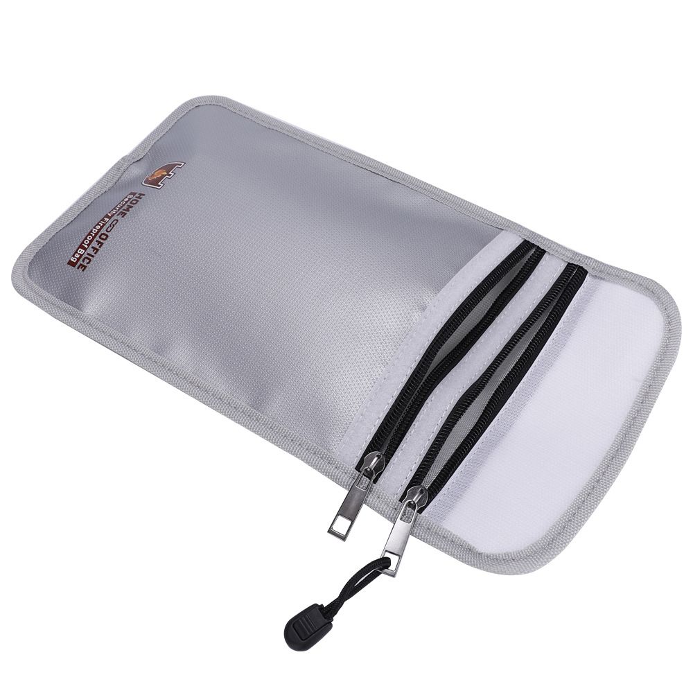 File Bag Fire Resistant Money Bag Fire Resistant Document Holder Money Cash view 3