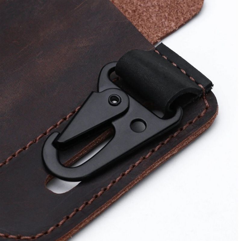 Handmade Leather Multitool Sheath view 4