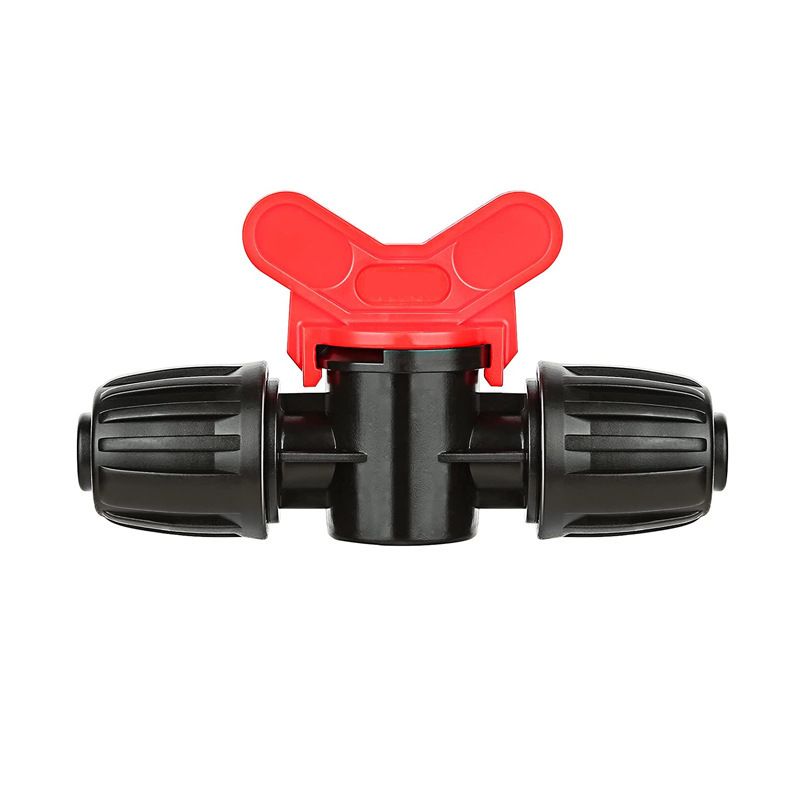 8 Pack Drip Irrigation Valve for 1/2 Inch Drip Tubing ：1/2'' In-line Locked view 2