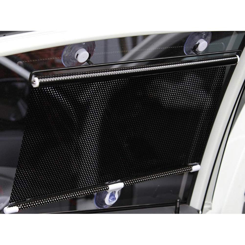 Car Window Shade Universal Car Side Window Sun Shade Car Roller Sunshade view 5