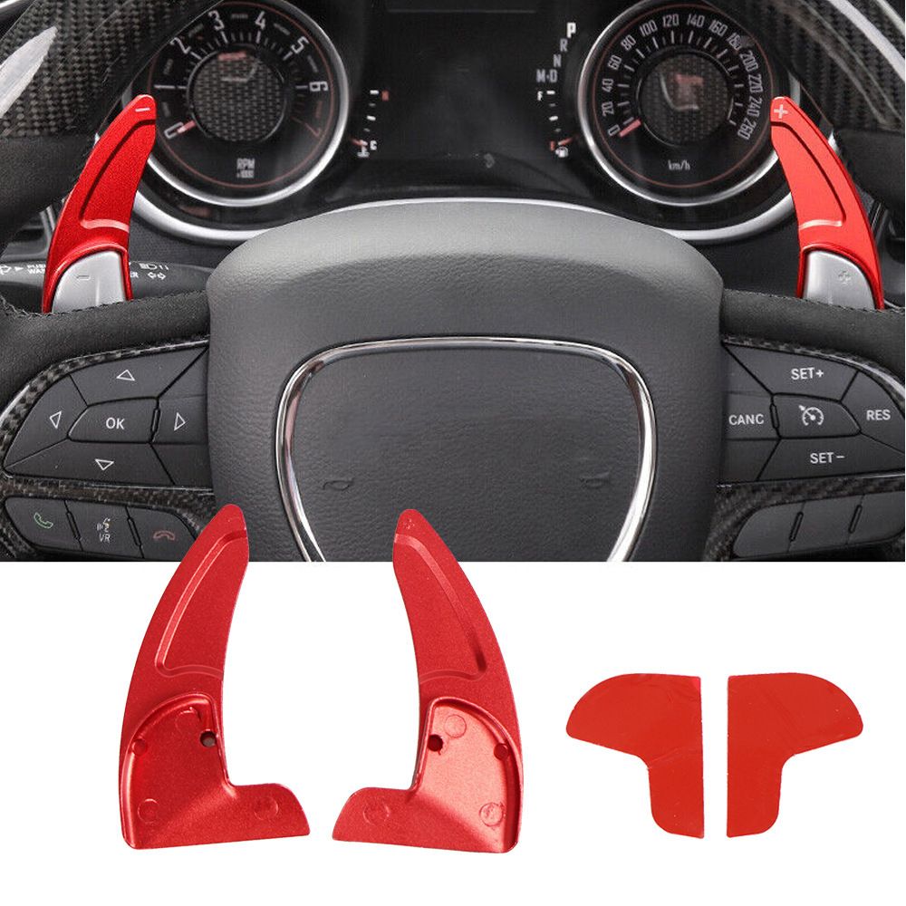 Steering Wheel Shift-Paddle Extension Trim Air-Conditioning Radio Button view 3
