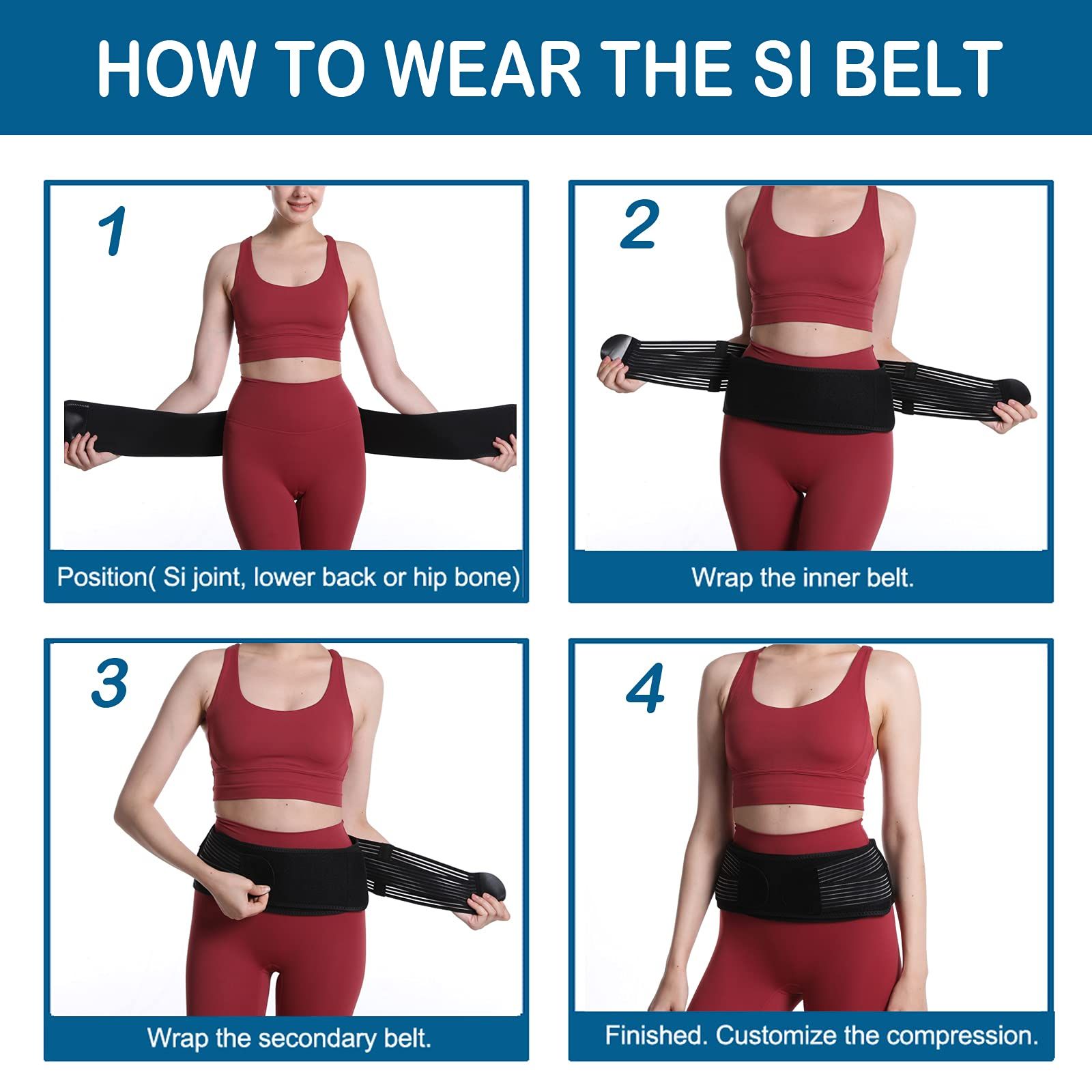 Joint Belt for Women and Men That Alleviates Sciatic view 4