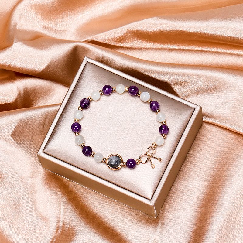 Amethyst Bracelet,Amethyst Bracelet, Amethyst Body-purify Bracelet, Amethyst view 2