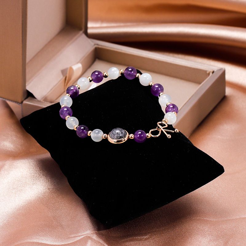Amethyst Bracelet,Amethyst Bracelet, Amethyst Body-purify Bracelet, Amethyst view 3
