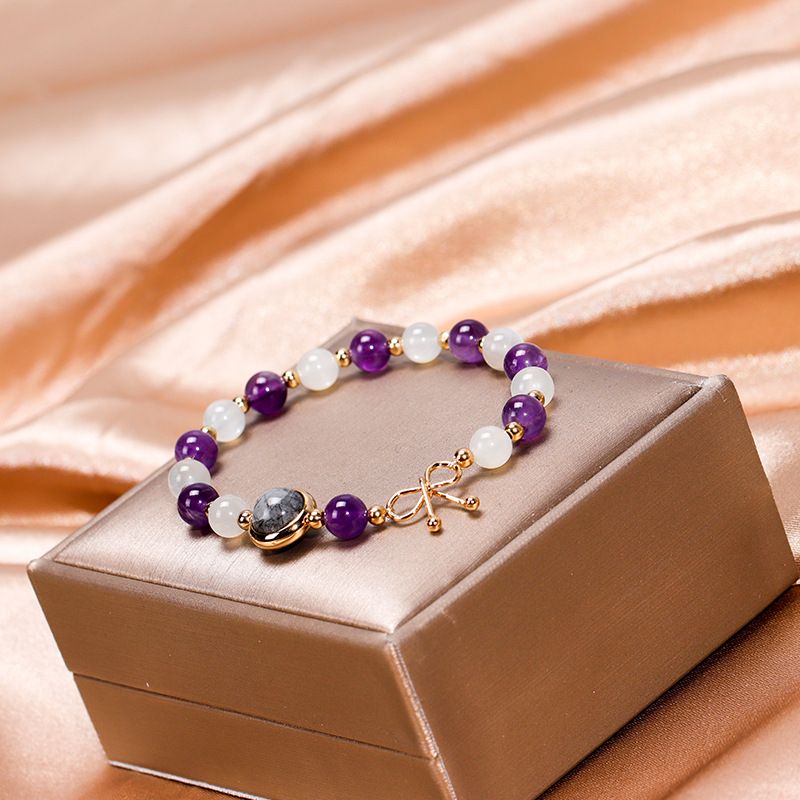Amethyst Bracelet,Amethyst Bracelet, Amethyst Body-purify Bracelet, Amethyst view 4