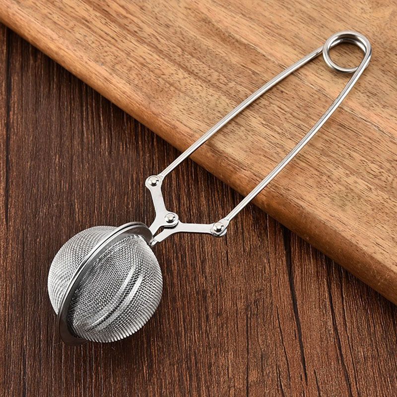 Snap Ball Tea Strainer with Handle view 3