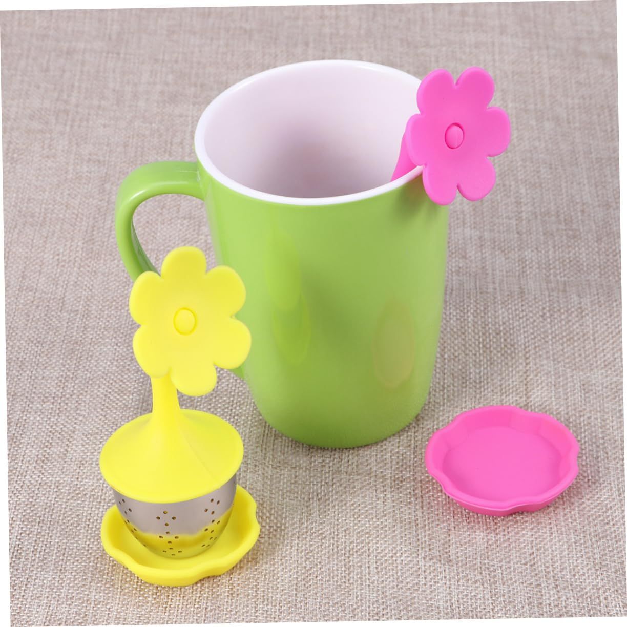 SHOWERORO 4pcs Tea Accessories Tea Making Accessories Stainless Steel view 5