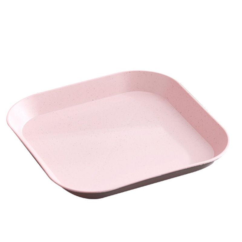 Multifunction Snack Plates Unbreakable 4pcs Set Healthy Food-grade Dinner