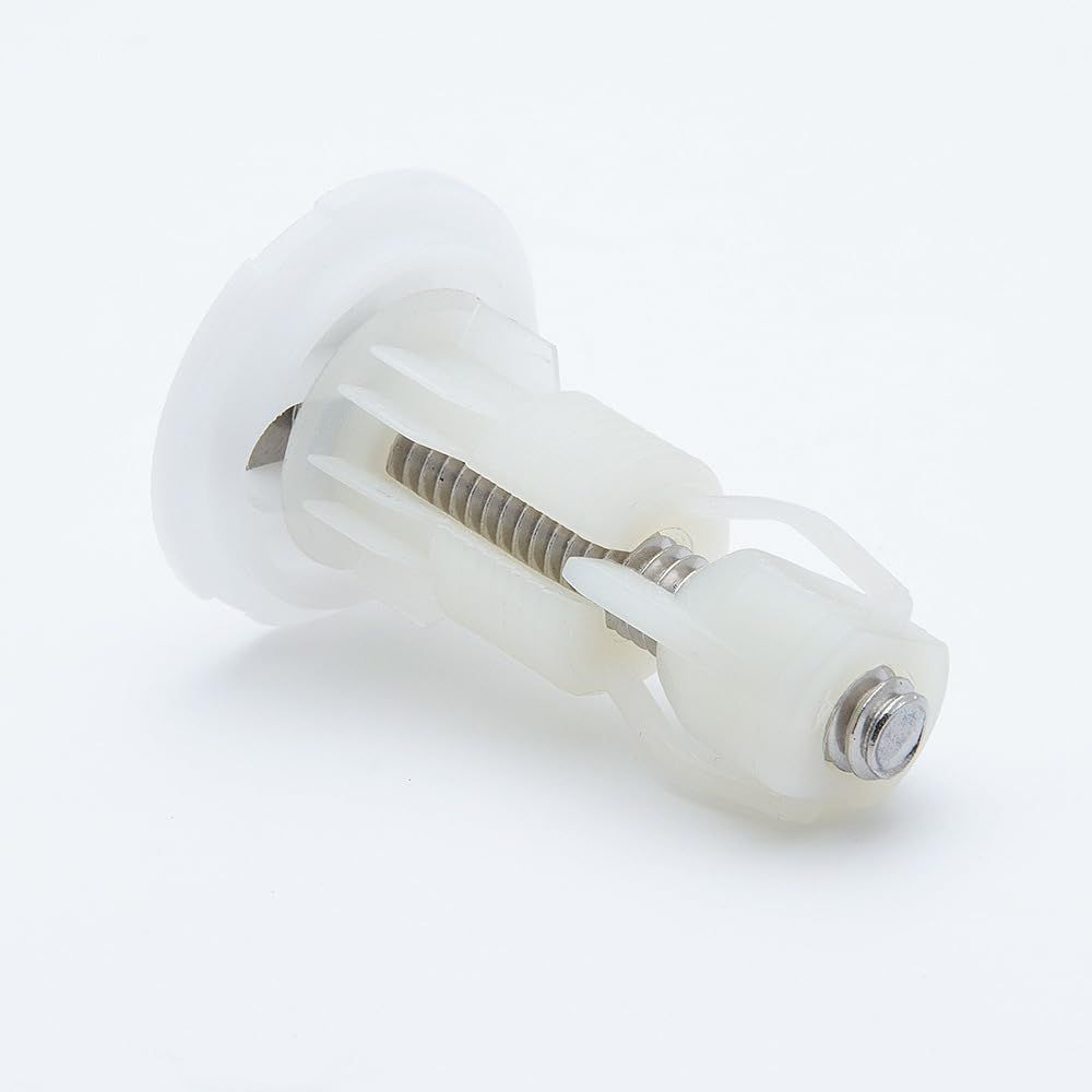 2 Pack Toilet Seat Screw Bolts Kit Replacement Toilet Top Cover Lid Fixing view 4