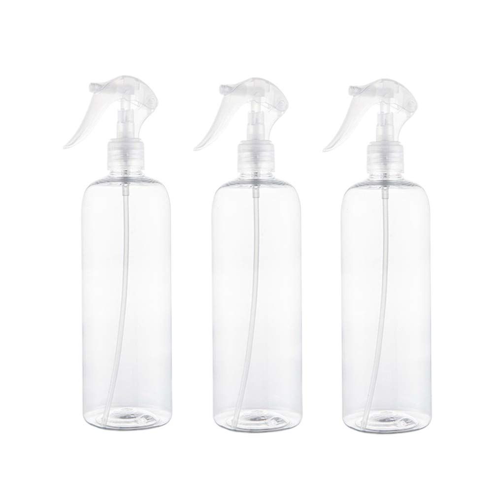3 Pcs Plastic Spray Bottle Empty Mist Spray Bottle Trigger Sprayer Leak Proof