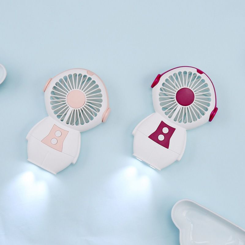 Rechargeable Fan - Handheld Mini Fan with Power Bank - Stay Cool On The Go view 3