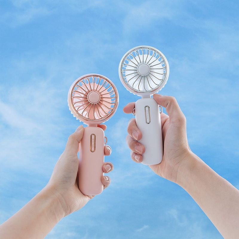4800mAh Battery Operated Mini Portable Personal Cooling Fan USB Rechargeable view 3