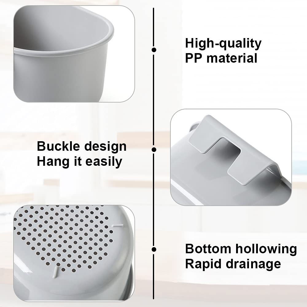 Kitchen Sink Drain Strainer Basket Compost Corner Sink Swan Strainer Basket view 3