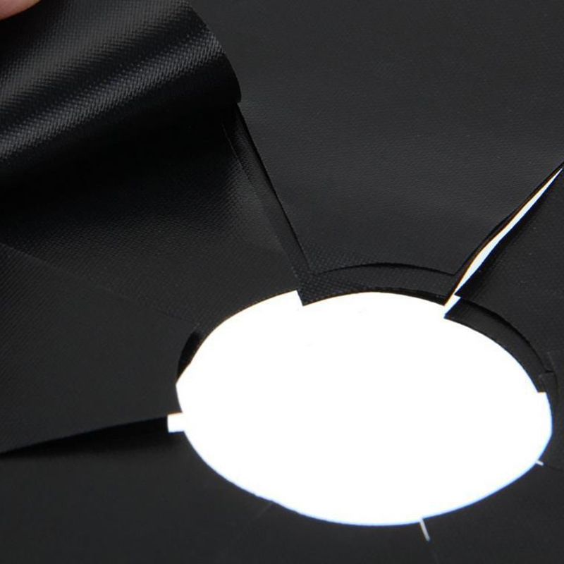 set Reusable Fiberglass Gas Stove Protector Protective Mat Pad Kitchen Tool — image 1