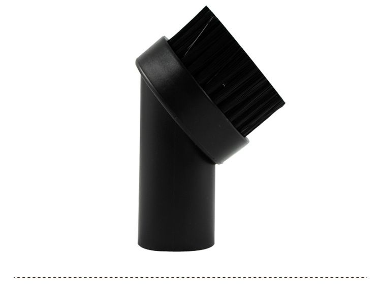 Long Horse Hair With Universal Connector Small Round Dust Suction Brush Vacuum view 5