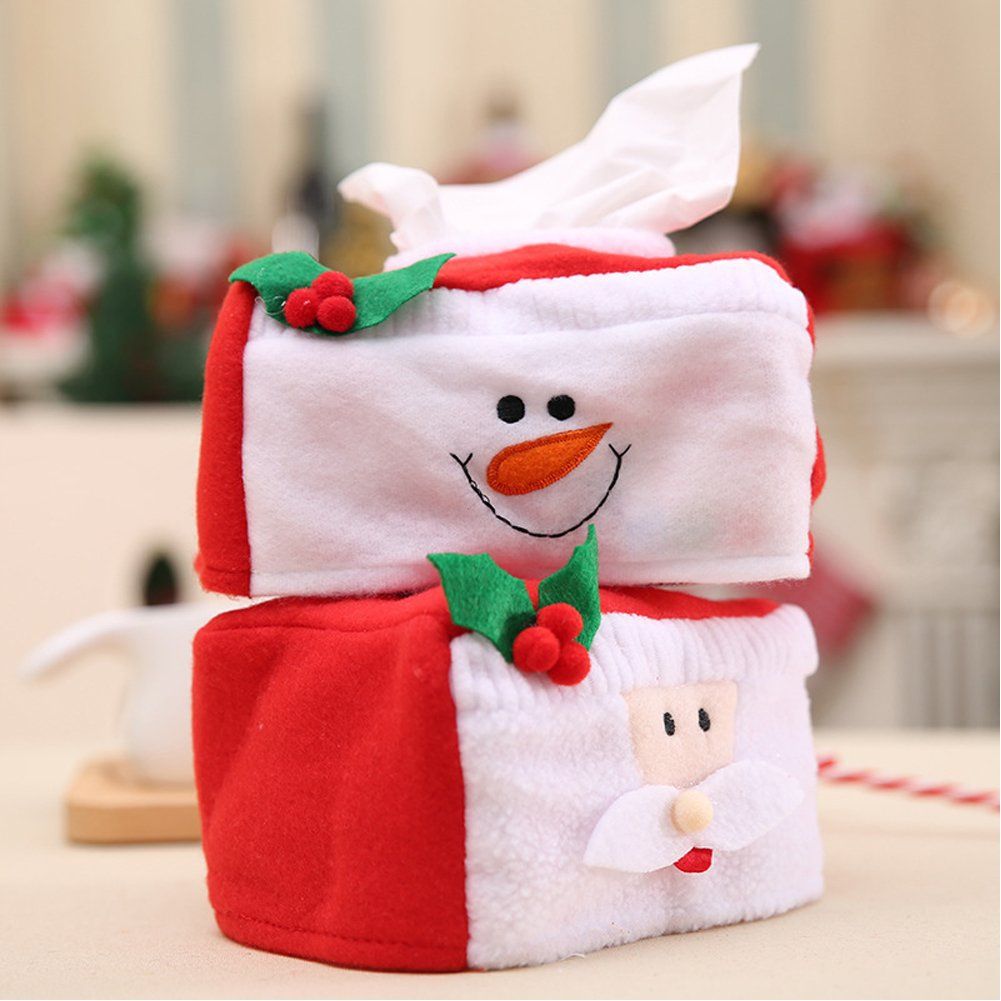 2pcs Box napkin storage container hand towel tray napkin bar serviette tissue view 3
