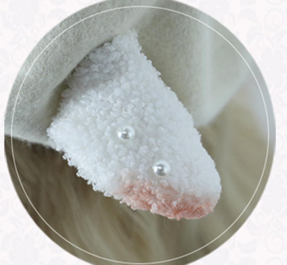 Cute Lamb Ears Hat Girls Wool Beret Sheep Beret Cap Female Artist Hat Casual view 4