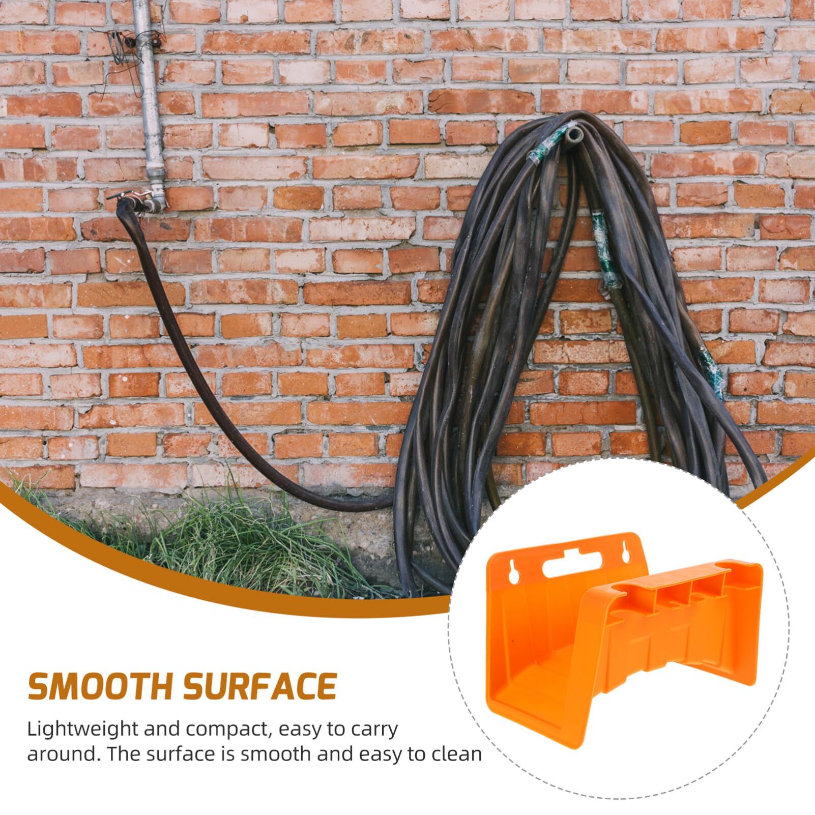Wall Mounted Hose Rack Hose Holder Hose Holders for Outside Hose Hanger Metal view 4