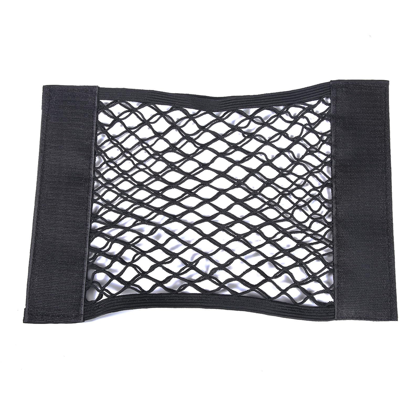 Universal Mesh Cargo Net with Tape Stickers Car Stretchable Storage Net Wall view 3