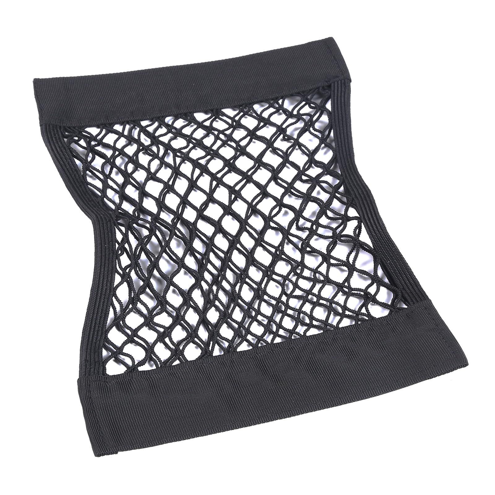 Universal Mesh Cargo Net with Tape Stickers Car Stretchable Storage Net Wall view 5
