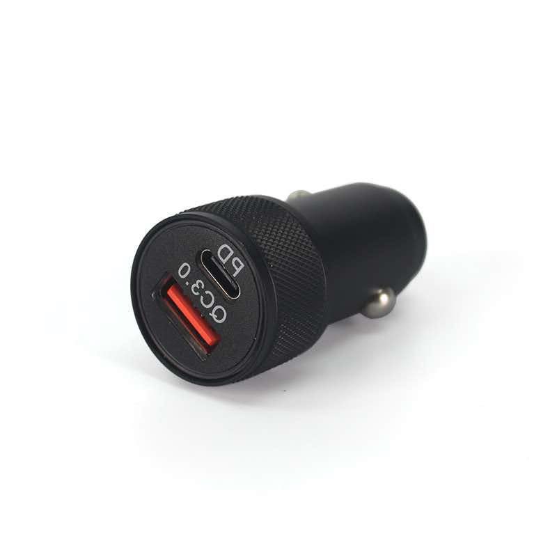 Charger Car Adapter,2Pack Super Fast Dual Port Type C Car Charger Adapter view 2