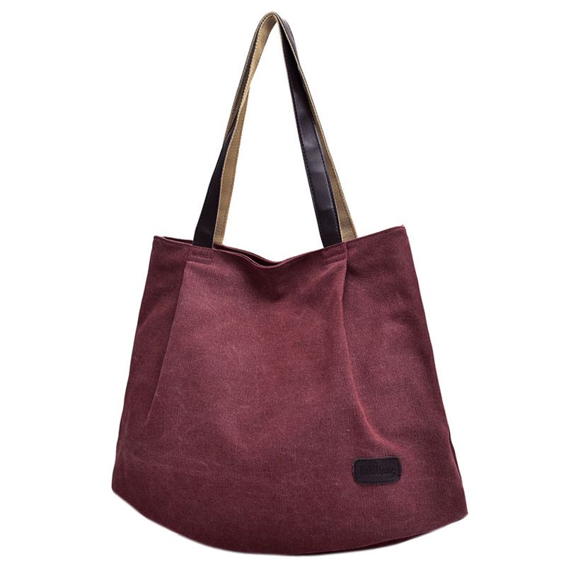 Large Capacity Canvas Tote Organizer Tote Bag Shoulder Handbags Canvas Tote — image 1