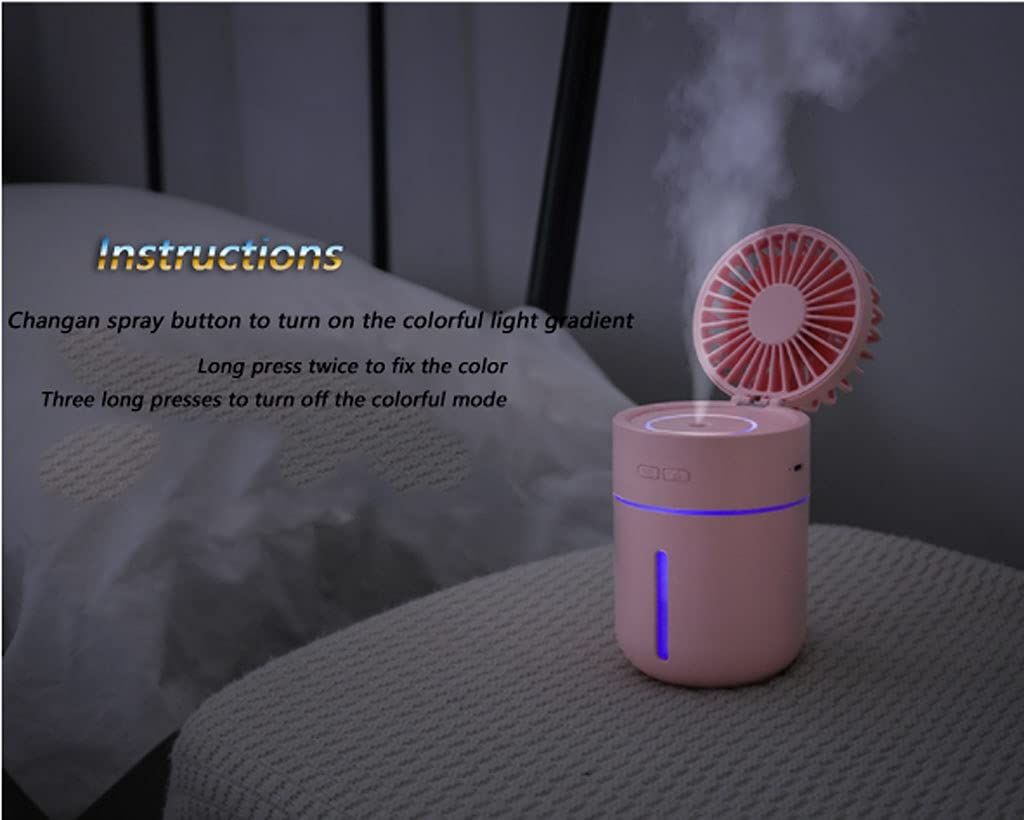 Hand-held Fan, Small Spray Fan, Fold and Portable Gift for Student Dormitory view 4