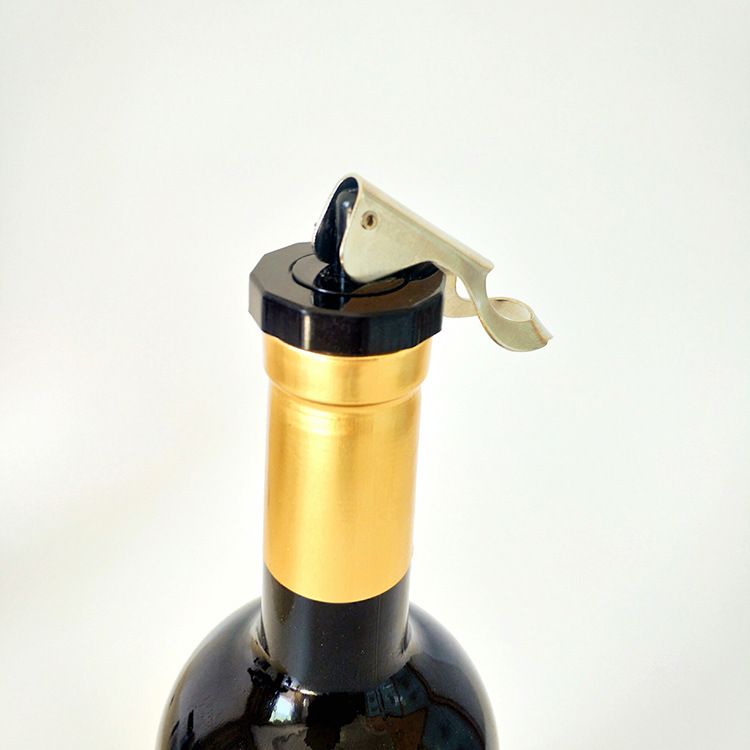 2 Pcs Wine Stoppers, Food-safe Silicone Vacuum Bottle Stoppers, Expanding view 3