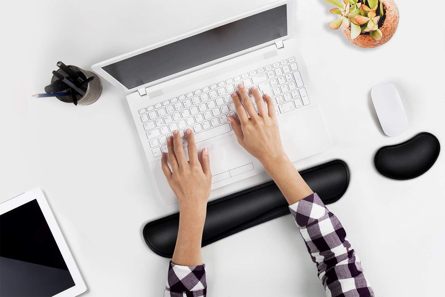 Wrist Rest for Computer Keyboard with Memory Foam view 5