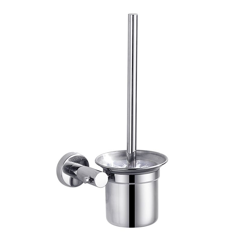 Wall Mount Stainless Steel Toilet Brush Holder