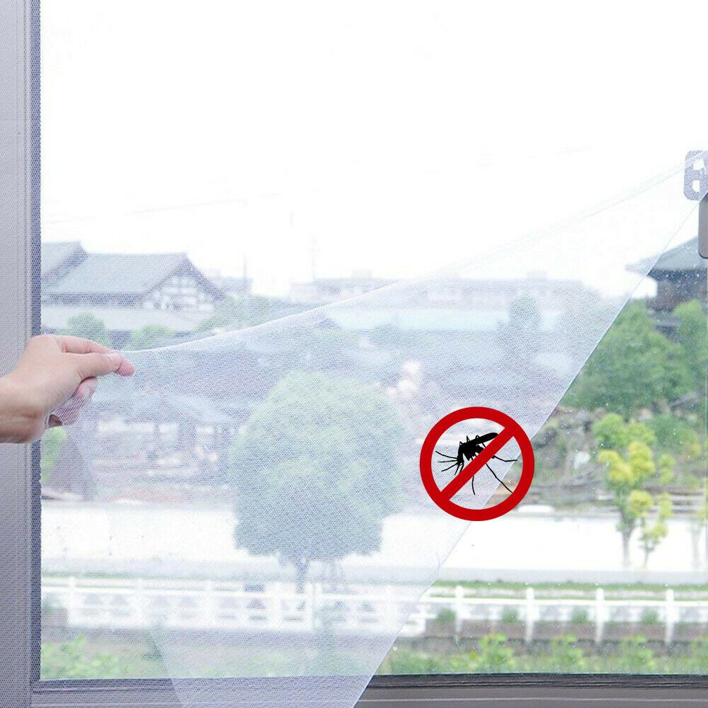 200X150cm Magnetic Window Screen DIY Screen Window with Tape Anti-Insect Bug view 3