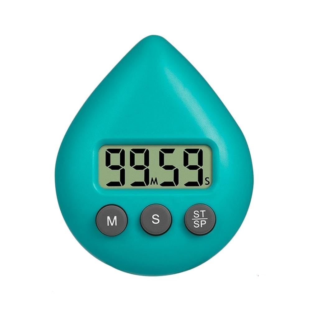 Silent Non-Ticking Battery Operated Shower Timer