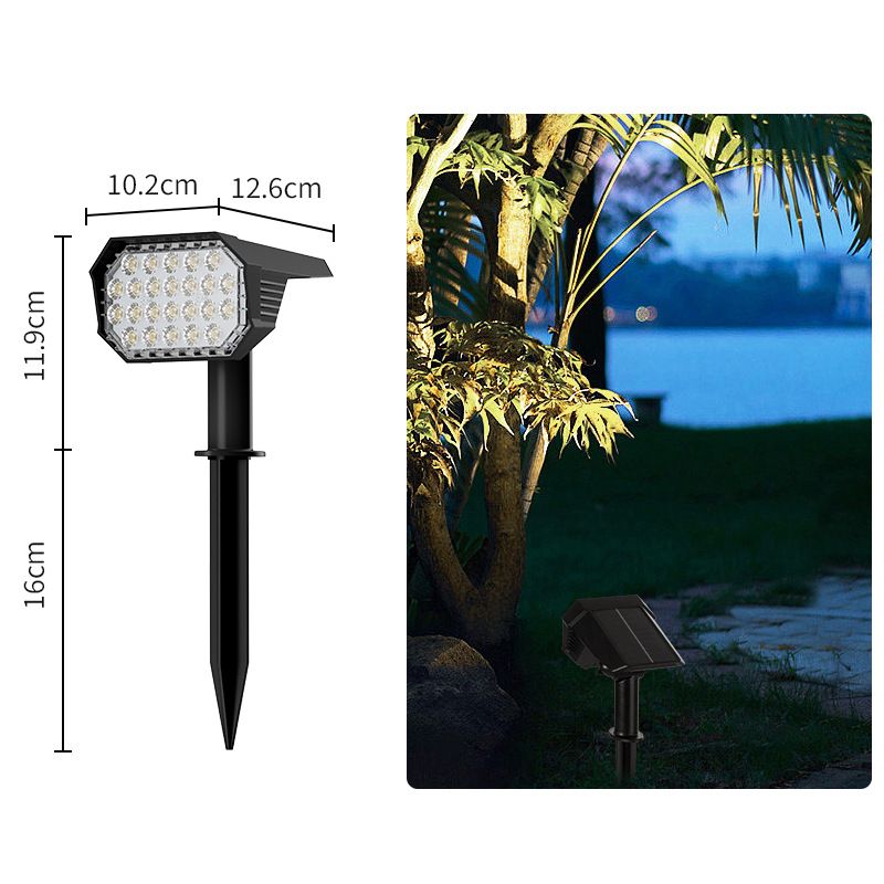 Solar Spot Lights Outdoor Waterproof view 2