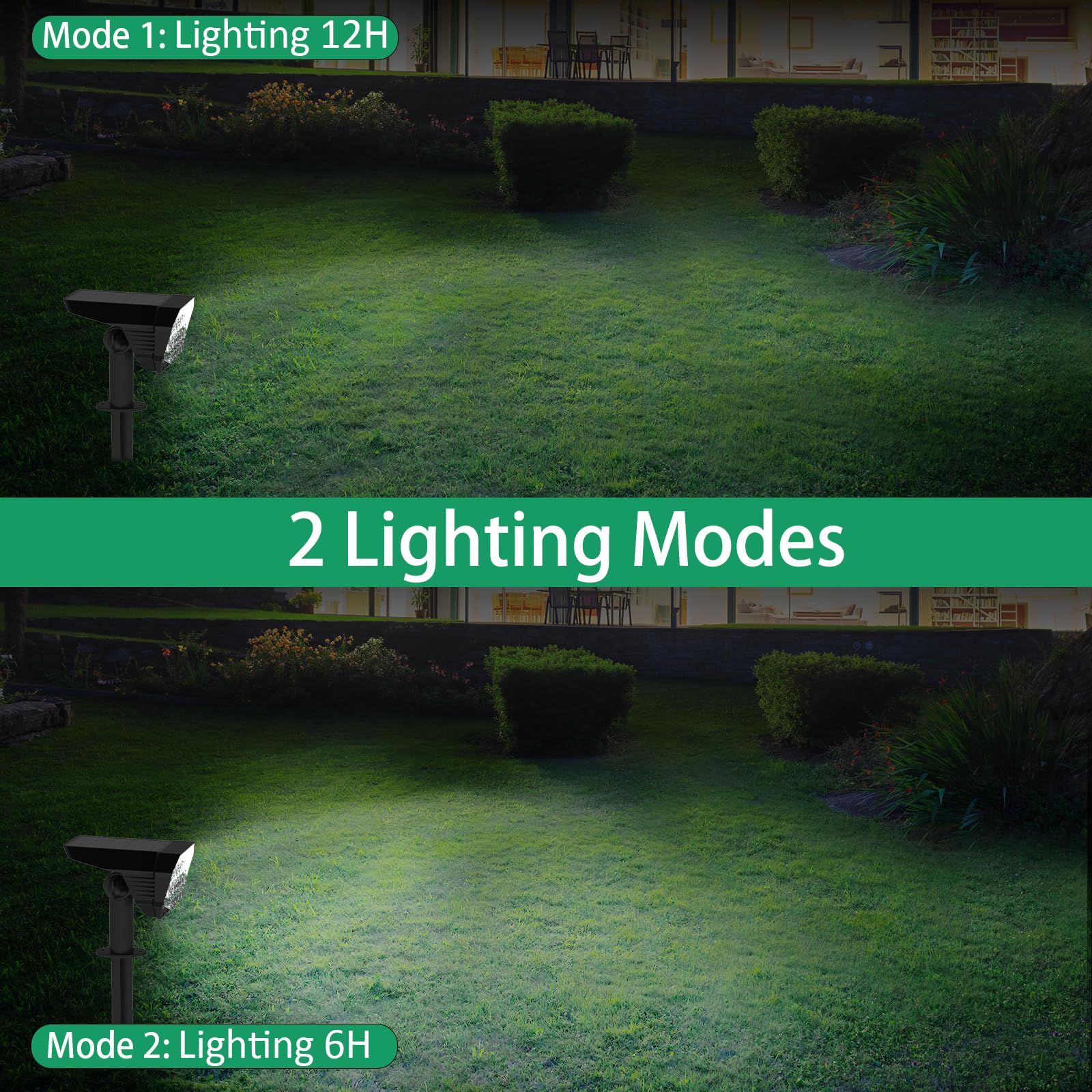 Solar Spot Lights Outdoor Waterproof view 5