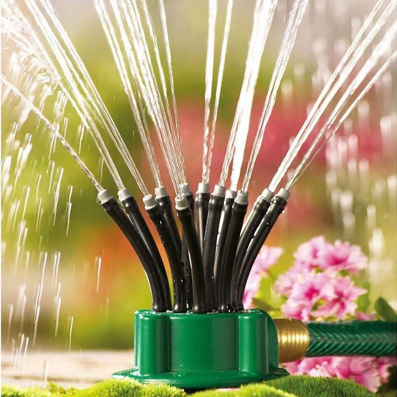 Garden Sprinklers-360 Degree Water SprinklerNozzle Lawn Garden Irrigation view 4