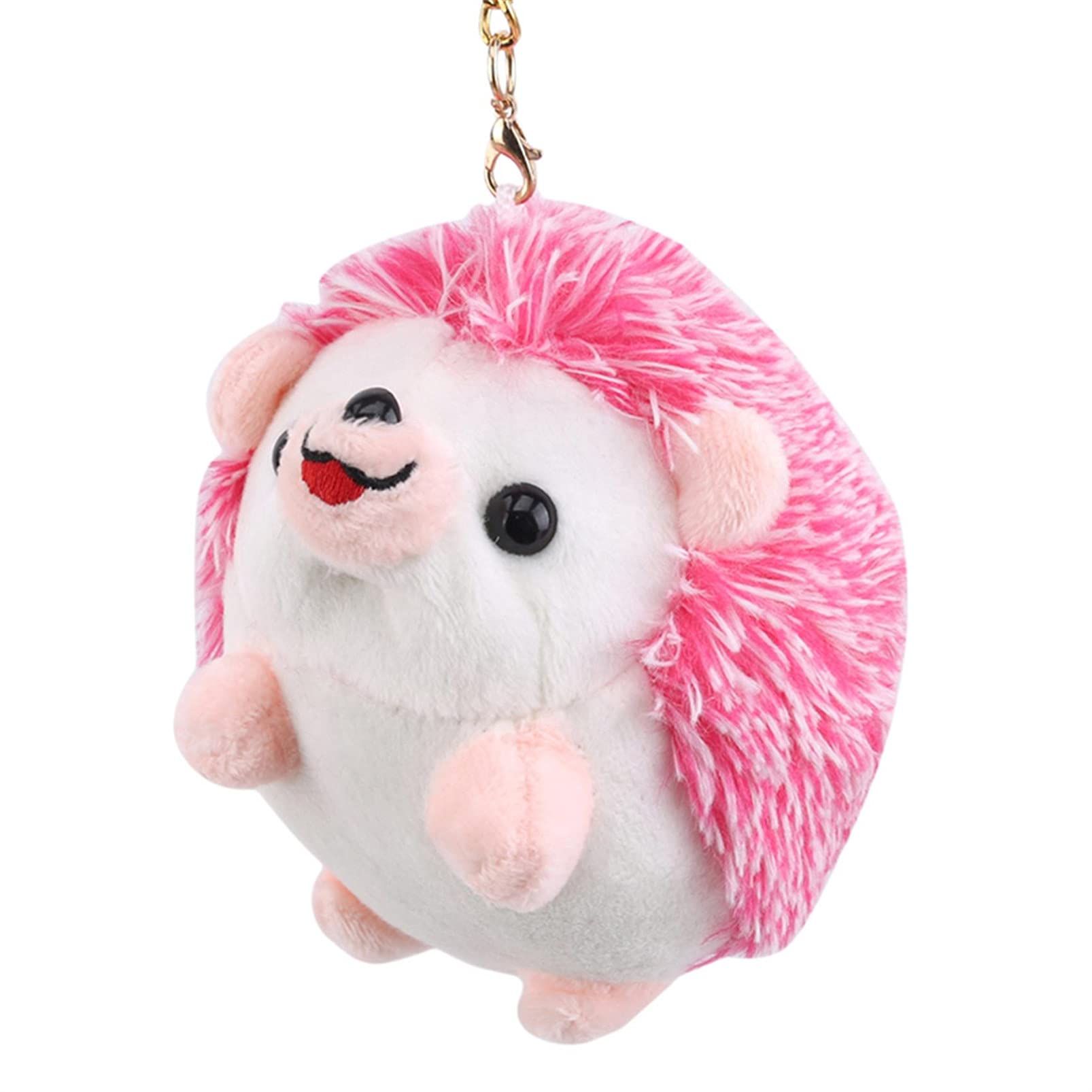 Stuffed Animal Plush Keychain Car Decor Kids' Gift Hanging Pendant Cute Key view 4