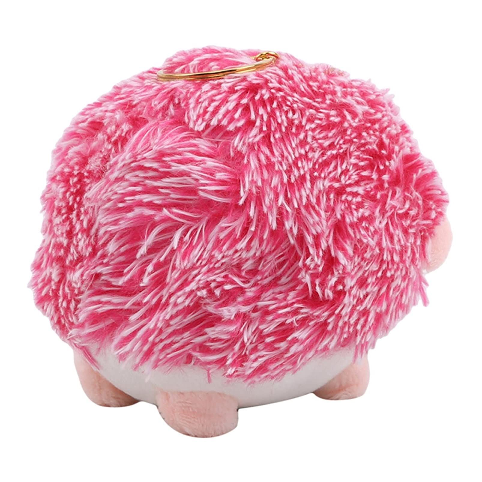 Stuffed Animal Plush Keychain Car Decor Kids' Gift Hanging Pendant Cute Key view 5