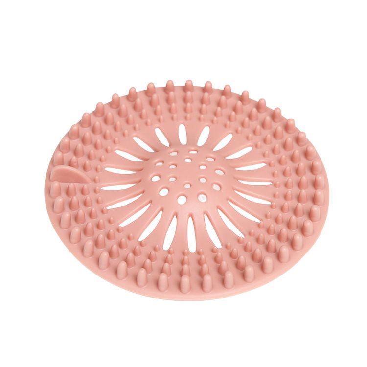 3 Pack Hair Catcher Durable Silicone Hair Stopper Shower Drain Covers view 3
