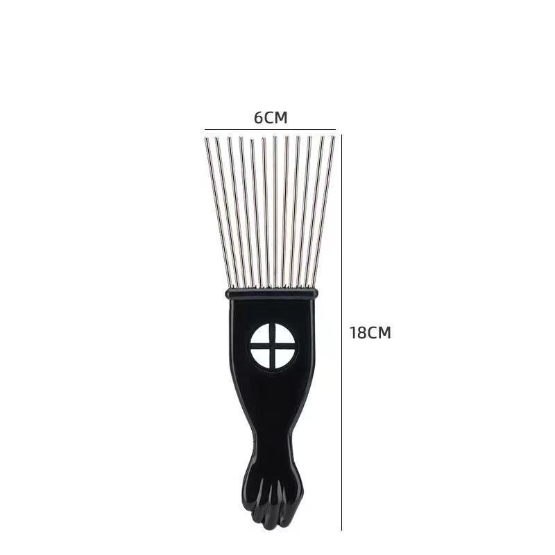 3 Pcs Hair Pick, Metal Picks for Hair, Hair Picks for Women and Men, Afro view 5