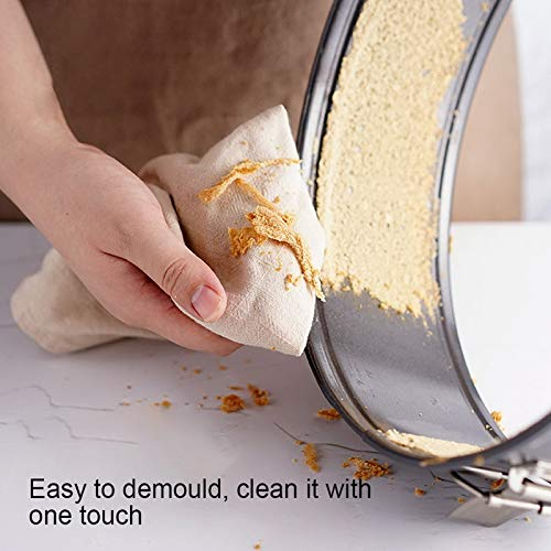 10 Inch Non-Stick Lock Cake Pan Carbon Steel Springform Pan Pumpkin Pan view 3