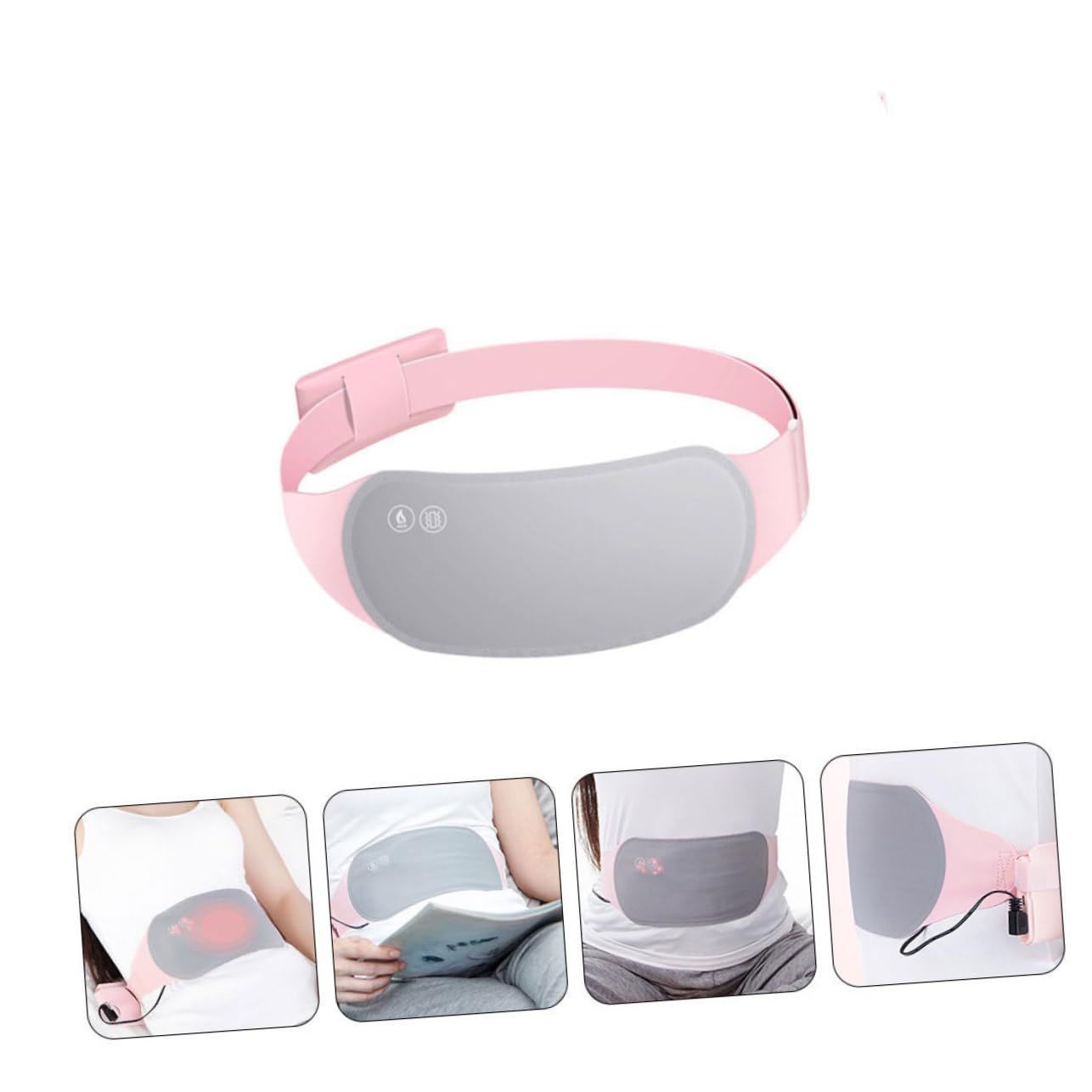 Warm Palace Belt Relief Belt Waist Belt Tummy Heat Belt Si for Women Heated view 3