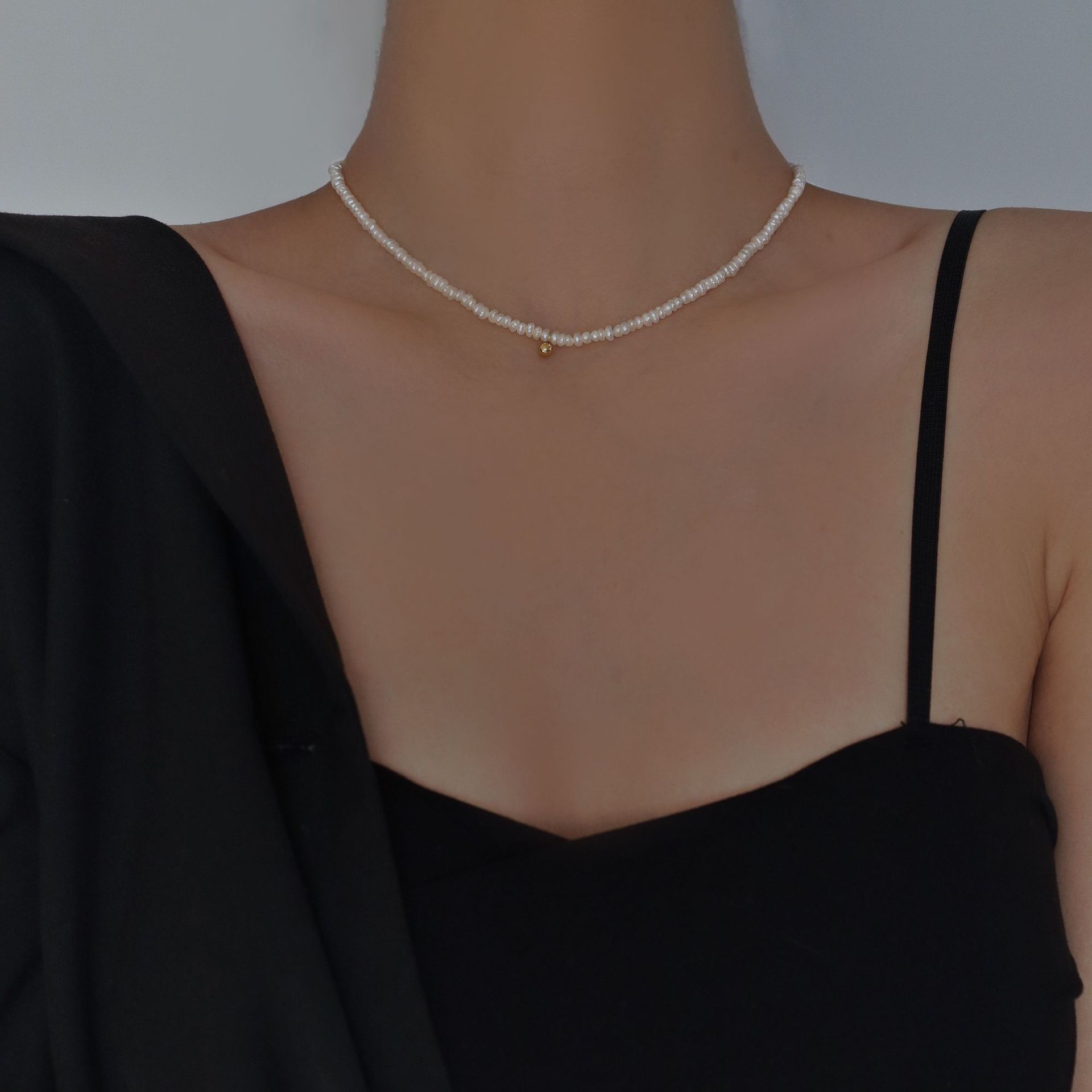Women Crystal Bead Necklace Beach Necklaces Necklaces for Women Pearl Beaded view 5