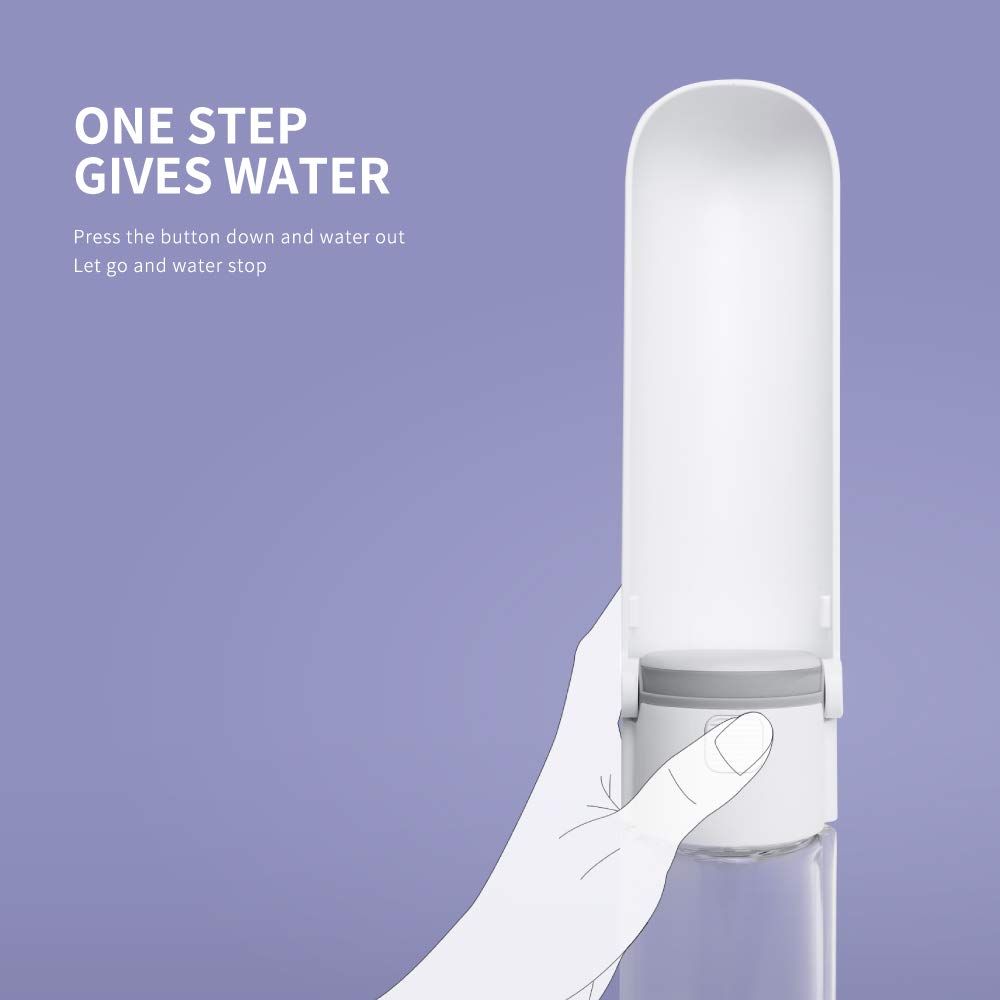 Dog Water Bottle,Portable Dog Water Bottles for Walking and Hiking,Foldable view 4