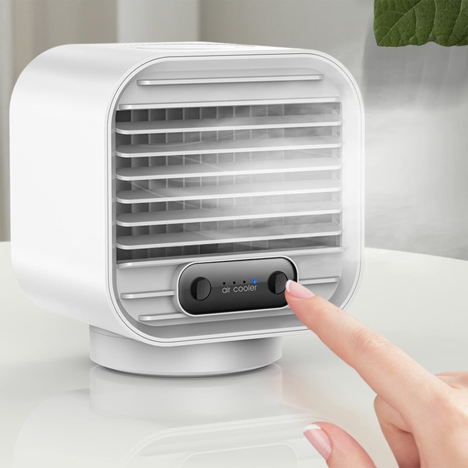 Rechargeable Electric Desk Fan Desk Air Cooler for Women Kids Travel Outdoor view 3