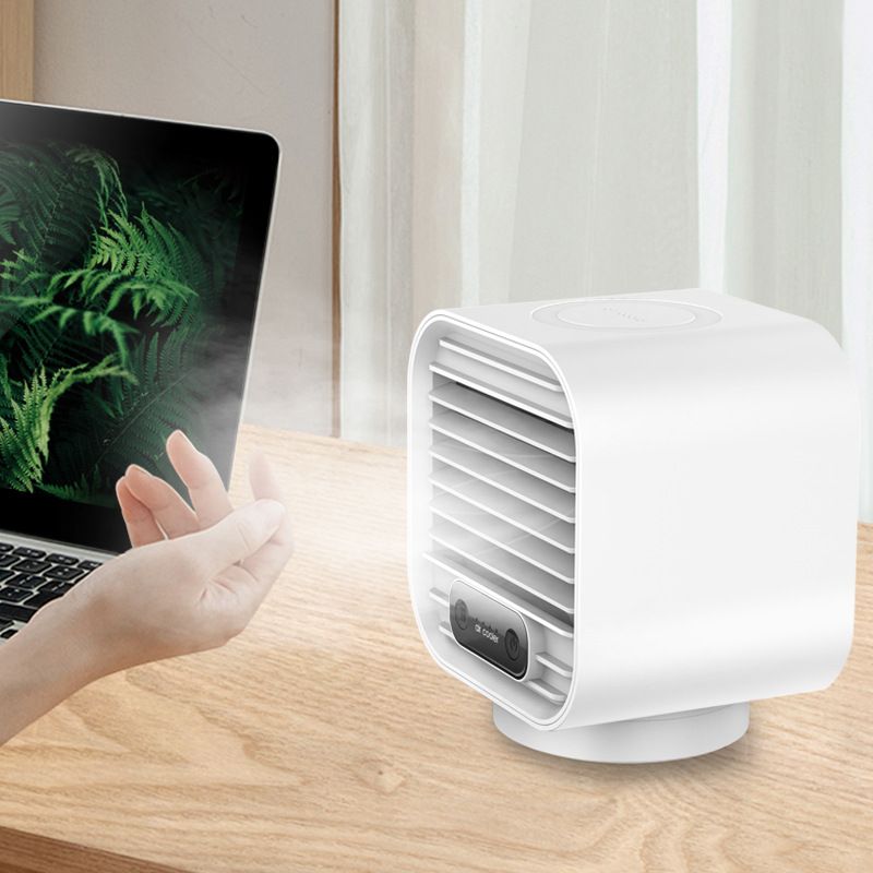Rechargeable Electric Desk Fan Desk Air Cooler for Women Kids Travel Outdoor view 5