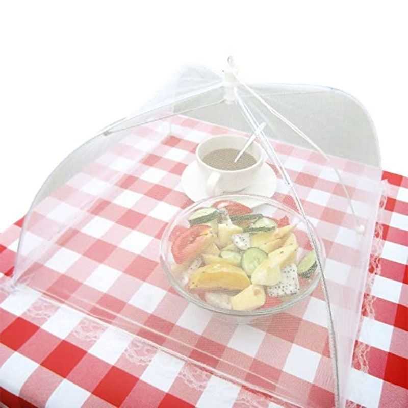 Food Covers 12 Inch Pop-Up Encrypted Mesh Plate Serving Tents view 4