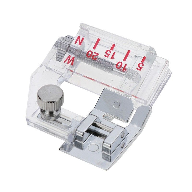Snap-on Adjustable Bias Binder Foot for Sewing Machine