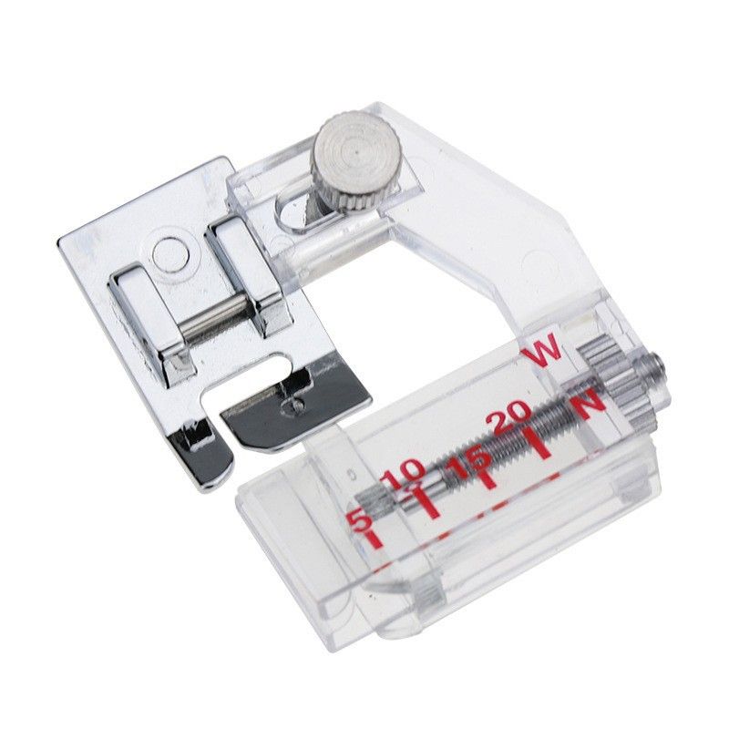 Snap-on Adjustable Bias Binder Foot for Sewing Machine view 2