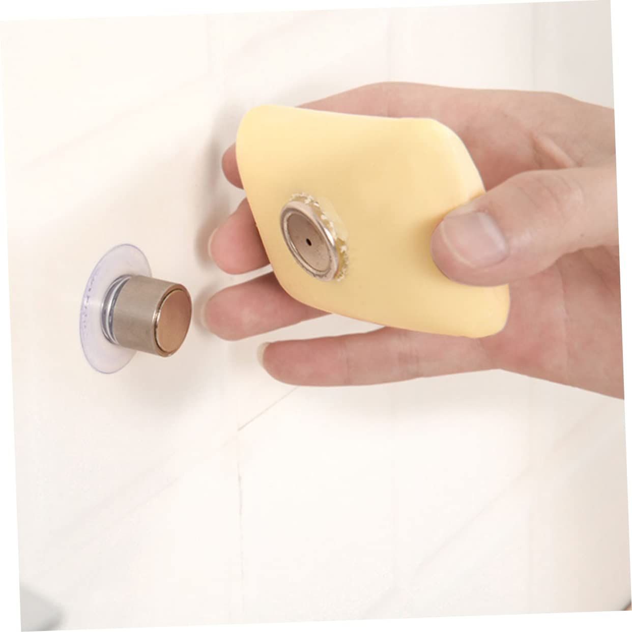 Magnetic Soap Holder Bathroom Soap Holders Soap Dish Bathroom Accessory Shower view 2