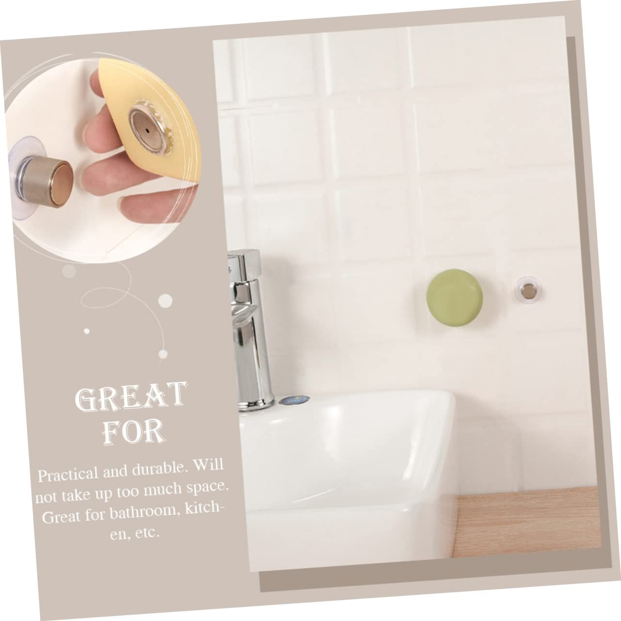 Magnetic Soap Holder Bathroom Soap Holders Soap Dish Bathroom Accessory Shower view 5
